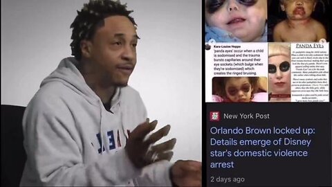 Orlando Brown describes "Panda Eyes" and what it means......