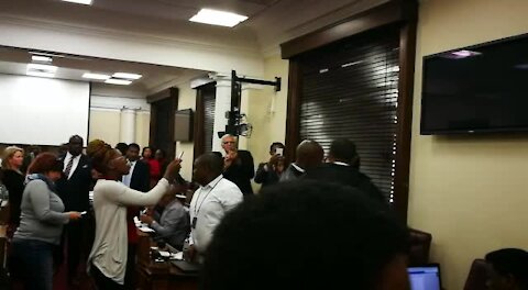 UPDATE 1 - Members of BLF confront Oppenheimers, get ejected from Parliament (wtM)