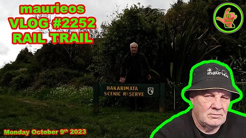 maurieos VLOG #2252 RAIL TRAIL