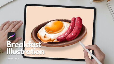 Create a Delicious Breakfast Masterpiece in Procreate!