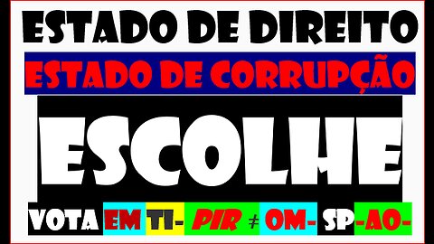 A ESCOLHA É TUA LÁGRIMAS DE CROCODILO NÃO SÃO ACEITES PIR CRP LEI 34/87