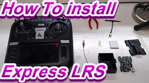 Express LRS 2.4 ghz modual installation