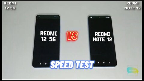 Redmi Note 12 vs Redmi 12 5G🔥comparison speed test, which you should buy?