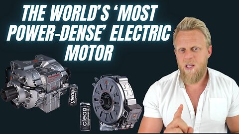 63 lb electric motor with more power than a Toyota GR Yaris hot hatch