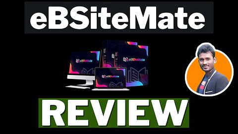 eBSiteMate Review 🚀 Build A Completely Automated AI BOOK Affiliate Website In Seconds