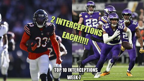 TOP 10 INTERCEPTIONS