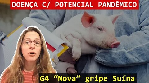 Nova gripe suína na China, devemos nos preocupar? #65 | G4 vírus dos porcos infectam humanos!