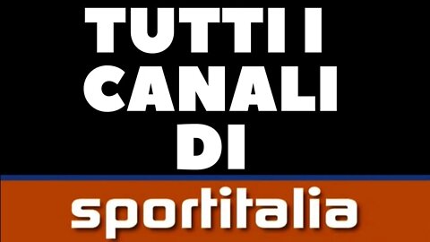 Tutti i canali Sportitalia