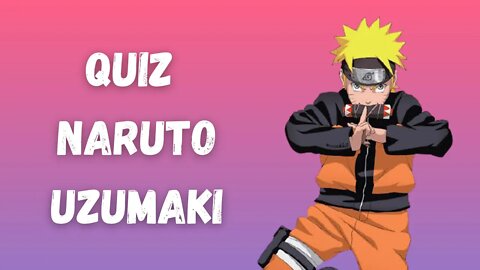 QUIZ DO NARUTO UZUMAKI 💥 30 PERGUNTAS SOBRE O NARUTO