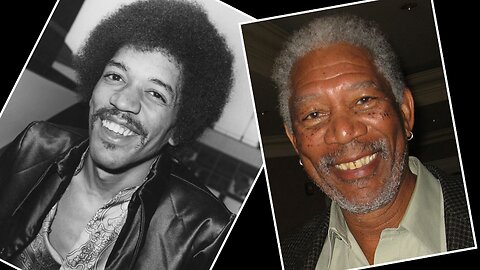 Jimi Hendrix & Morgan Freeman