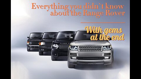 What's New With The RangeRover