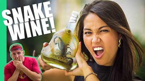 The Snake Wine Challenge in Vietnam!