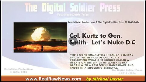 COL KURTZ TO GEN SMITH - LETS NUKE DC