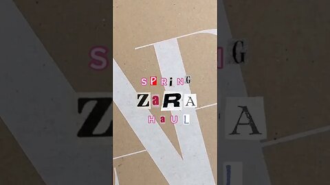 Spring Zara Haul Tiktok annacamillaaaa