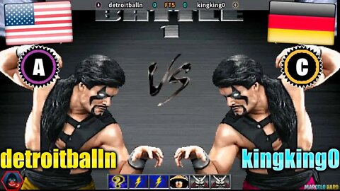 Ultimate Mortal Kombat 3 (detroitballn Vs. kingking0) [U.S.A. Vs. Germany]