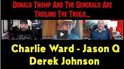 DEREK JOHNSON & CHARLIE WARD & JASON Q - DONALD TRUMP RETURNS