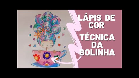 Pintura Com Lápis De Cor Menina1