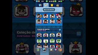 Emotes da princesa #clashroyale #tiktok #short