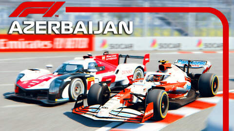 F1 2022 vs Toyota GR010 Hybrid LMH | Azerbaijan GP | Assetto Corsa Reshade