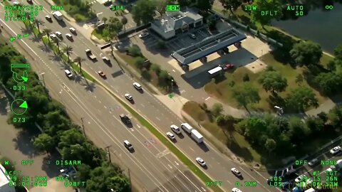 Police chase of a suspected drug dealer and passenger ends in a Walmart parking lot