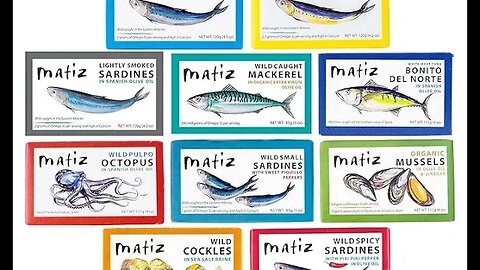 Matiz Tinned Seafood Variety 10 Pack – Video Review