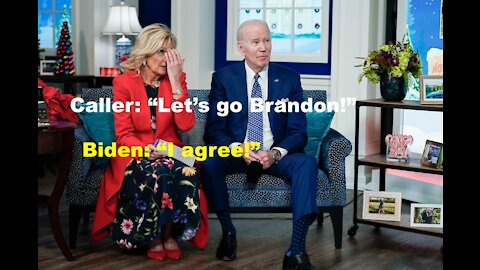 Biden gets trolled with "Let's go Brandon!" on Christmas Eve by Epic Oregon Dad