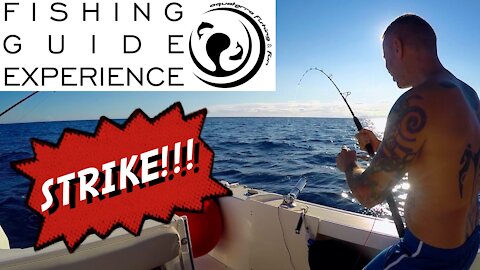 FISHING BONITO🛥DOUBLE STRIKE! AQUATERRA FISHING GUIDE EXPERIENCE