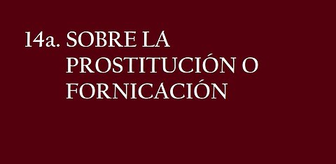 La Prostitución según la Biblia