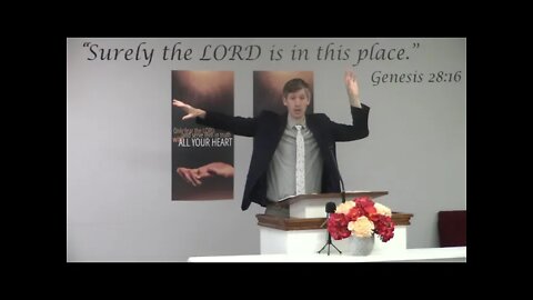 “Jonah Part 1” | David Barker | Bethel Baptist Fellowship [SERMON]