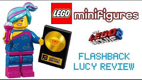 The Lego Movie 2 Minifigures Flashback Lucy Review