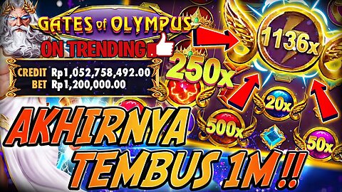 1 MILIAR!! TIPS DAN TRIK GATES OF OLYMPUS 1000X SLOT PRAGMATIC PLAY 2021