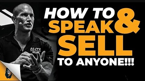 How to Speak and sell to anyone Andy Eliott