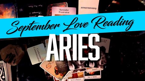 ARIES♈YOUR LOVE REALIZES HOW HAPPY THEY WERE WITH YOU! RETURN OF THE EX | SEPTEMBER 2022 TAROT