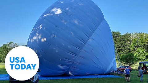 Adventurers preparing to cross the Atlantic in a hydrogen balloon | USA TODAY