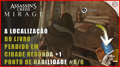 AC Mirage, A localização do Livro Perdido em Deserto + 1 Ponto de Habilidade #6/6 | Super-Dica