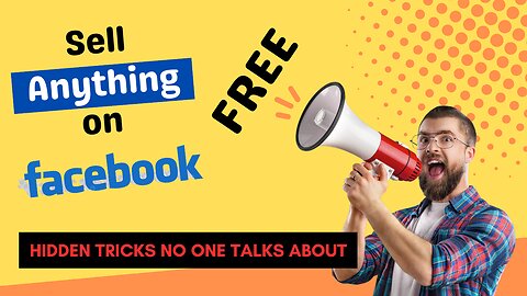 Sell anything on Facebook FREE