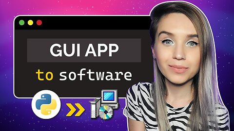 Convert GUI App to Real Program - Python to exe to setup wizard