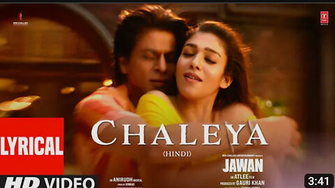 Jawan- Chaleya (Lyrical Video) _ Shah Rukh Khan _ Nayanthara _ Atlee _ Aniru_144p