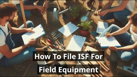 Mastering the ISF Filing Process for Field Equipment: Avoid Delays and Penalties