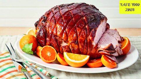 Maple Glazed Ham - BEST Ham Glaze ever!