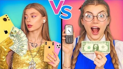 Rich Mariana Vs Broke Liza in school