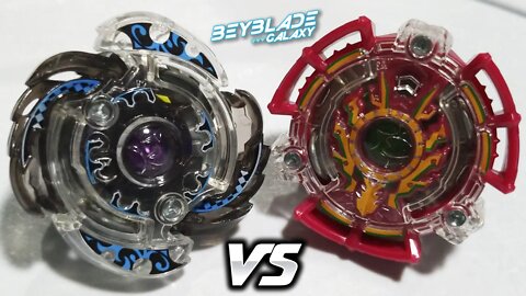 FANG FENRIR .B.J vs EXCEED EVILEYE .G.At - Beyblade Burst ベイブレードバースト