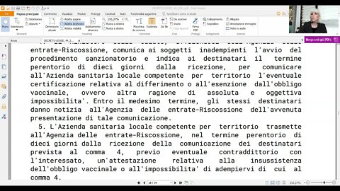 26.04.2022: Sanzione di 100 euro non solo agli over 50 "NO NINO"