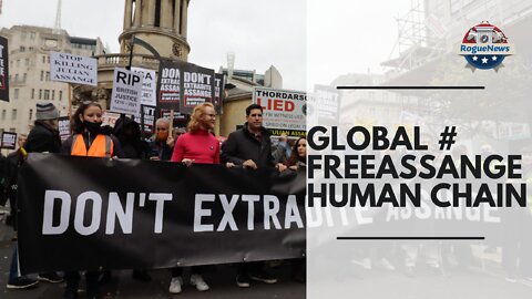 Global #FreeAssange Human Chain