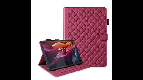 For Lenovo Xiaoxin Pad Pro 12.7 2025 Rhombus Lattice Leather Tablet Case