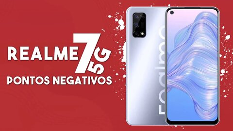 Realme 7 5G - Pontos Negativos que você PRECISA SABER!