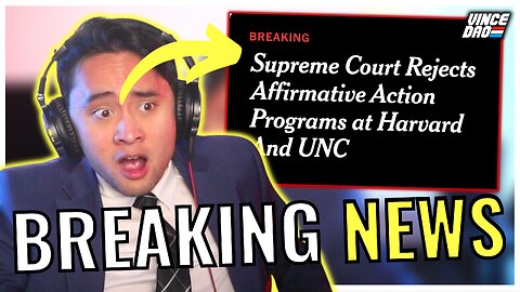 Supreme Court BANS Affirmative Action (EMERGENCY VIDEO)