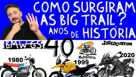 BMW GS 40 anos de pura HISTÓRIA