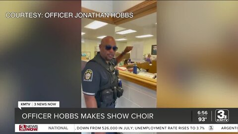 Take Time to Smile: Officer Hobbs makes show choir