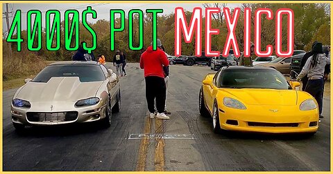 Street Racing 🔥 Camaro VS Corvette 8,000$ +